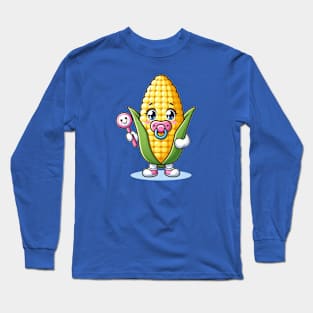 Cute baby corn Long Sleeve T-Shirt